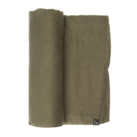 Himla Sunshine Tischtuch 145 x 250cm Khaki