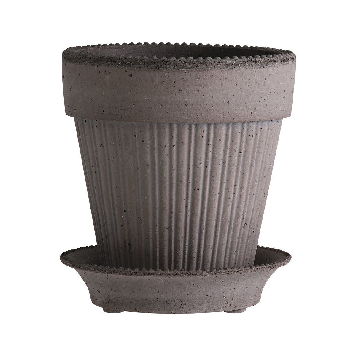 Bergs Potter Simona flower pot 14 cm Grey