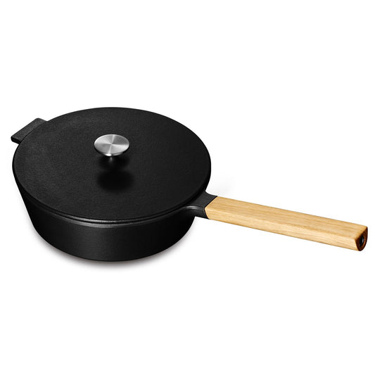 Morsø Morsø sauté pan with lid 25 cm Black