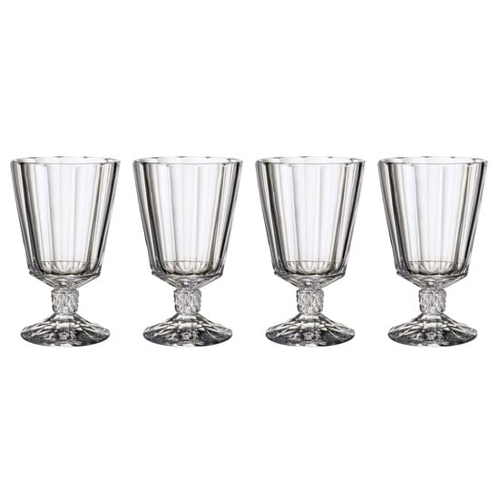 Villeroy & Boch Opera Wasserglas 4er Pack Klar