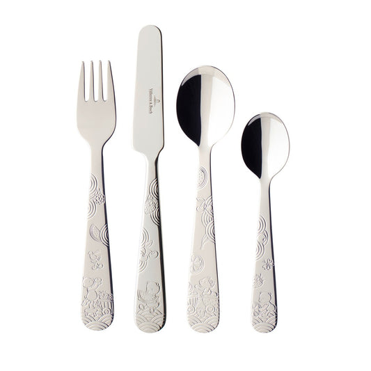 Villeroy & Boch Hungry as a Bear children's cutlery 4 pieces Stainless steel