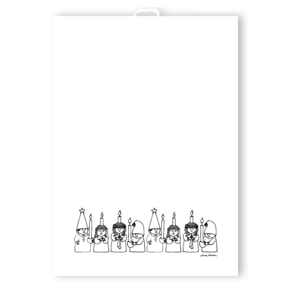 Opto Design Lucia kitchen towel 50x70 cm White