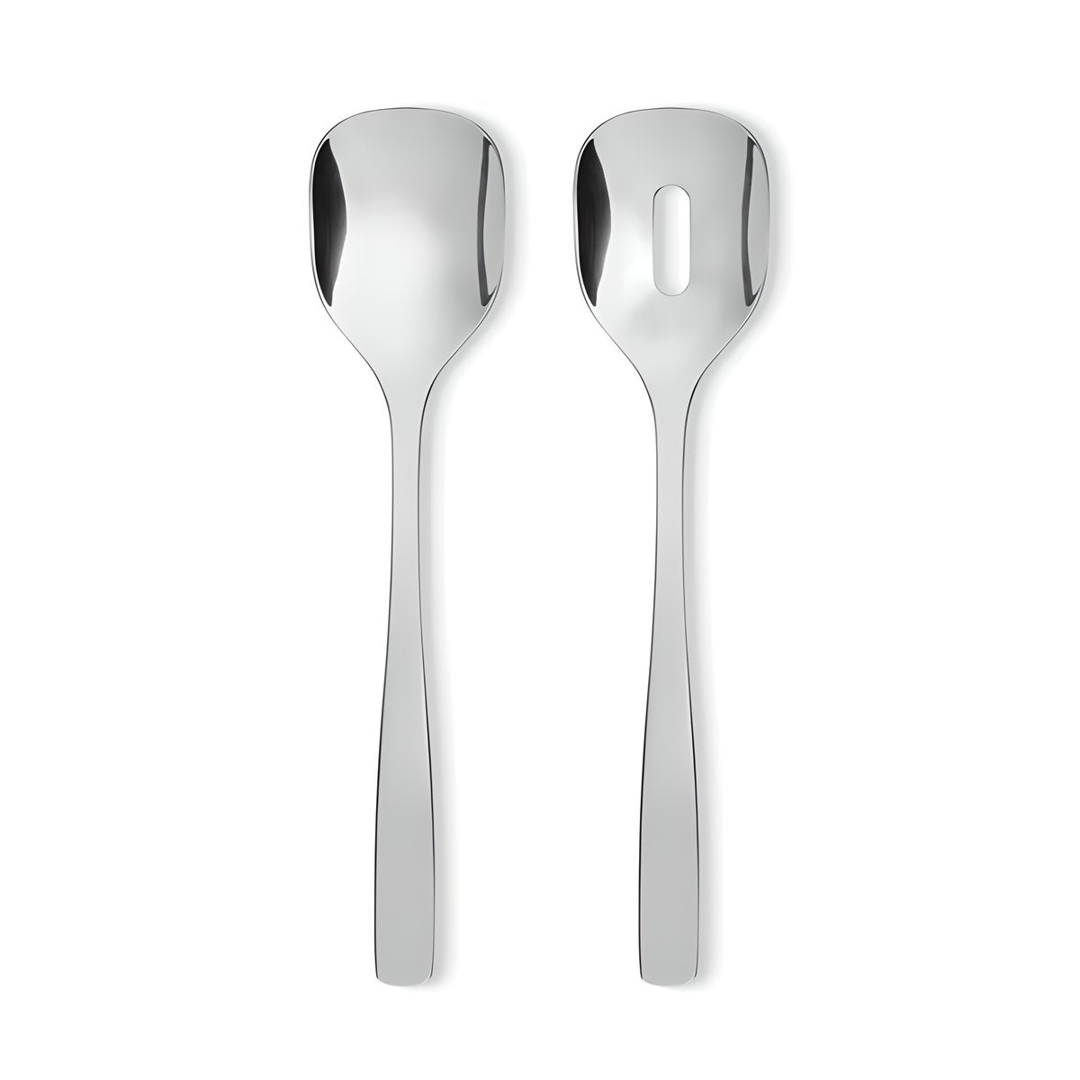 Alessi KnifeForkSpoon Salatset Edelstahl