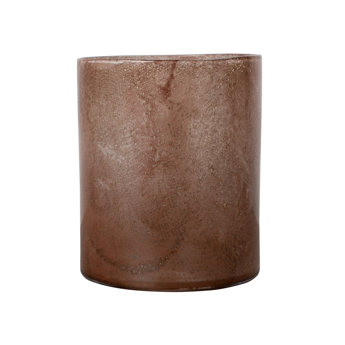 Byon Calore Windlicht-Vase L Ø20cm Rusty red