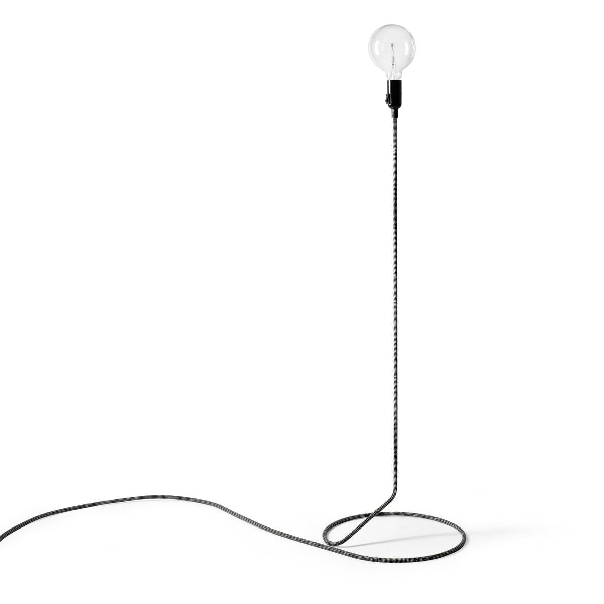 Design House Stockholm Cord lamp black-white