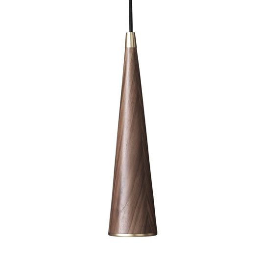 CO Bankeryd Top 8 ceiling lamp walnut-brass