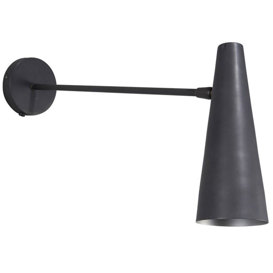 House Doctor Precise wall lamp matte black 47 cm