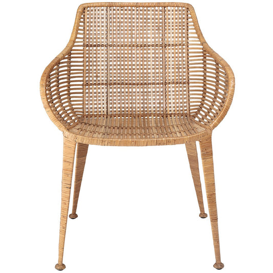 Bloomingville Amira Lounge Stuhl Rattan Natur