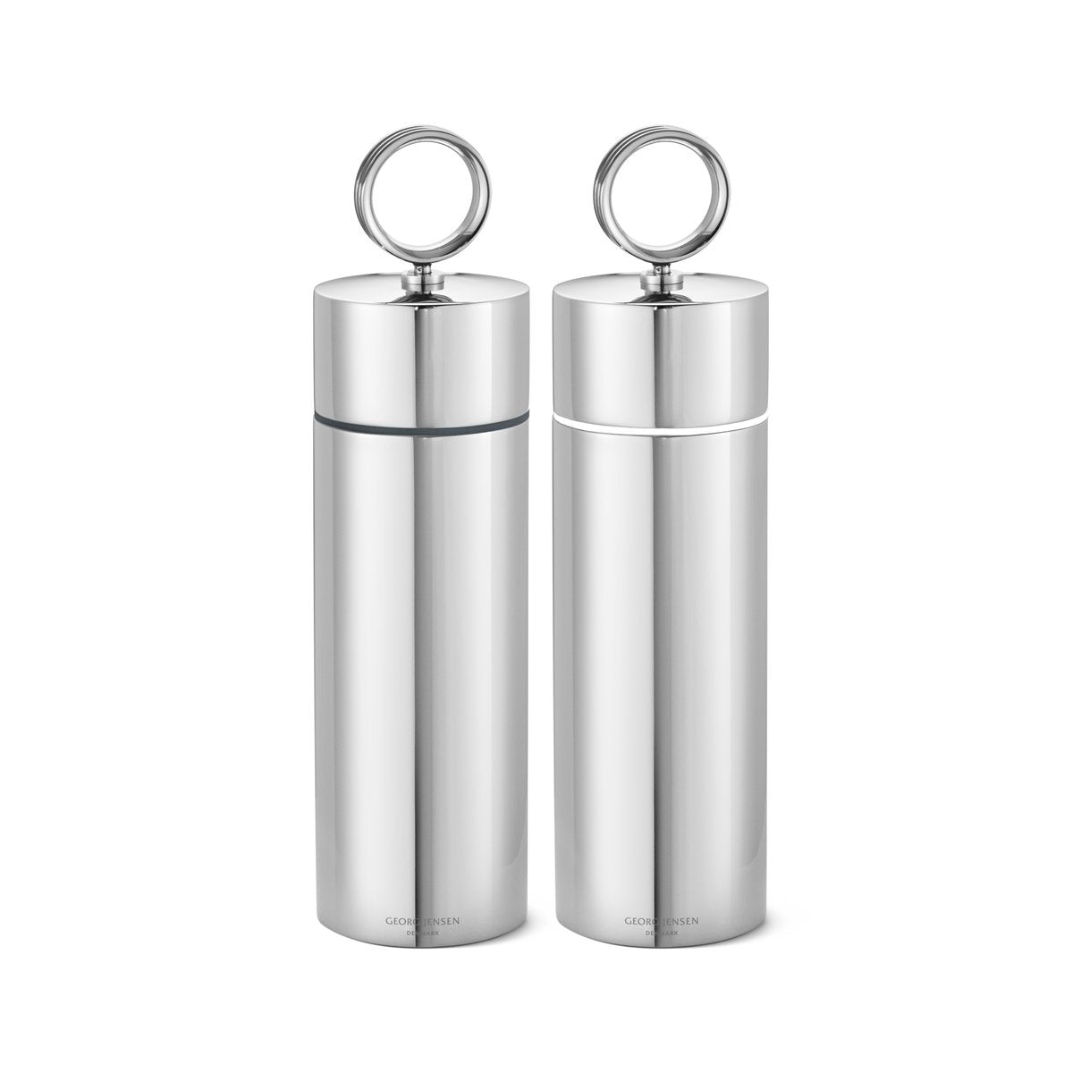 Georg Jensen Bernadotte salt- and pepper mill set Stainless steel