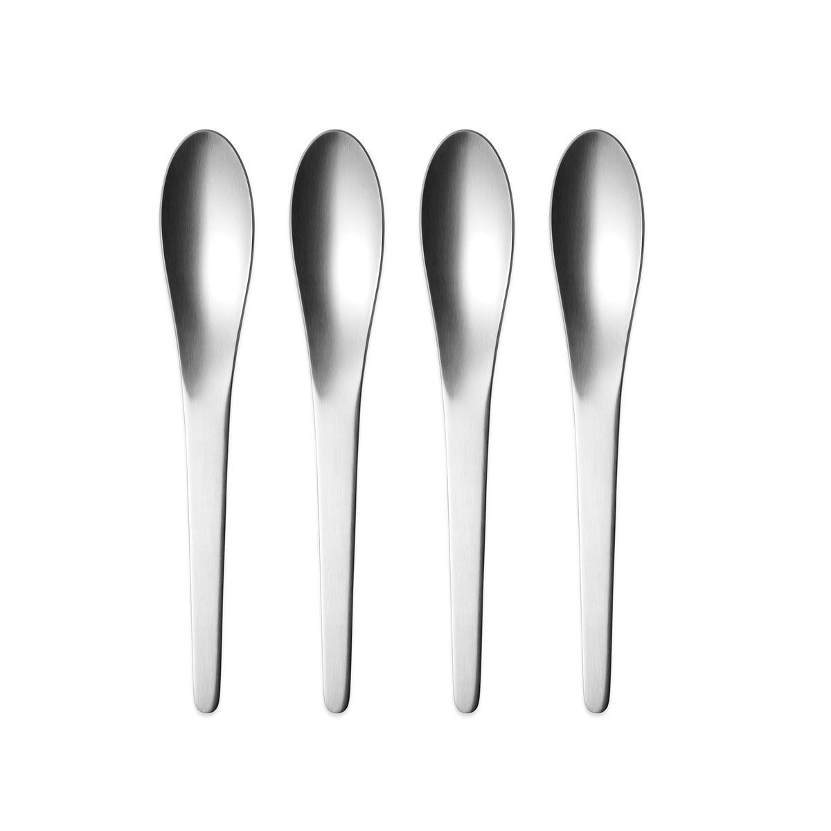 Georg Jensen Arne Jacobsen Teelöffel groß 4er Pack