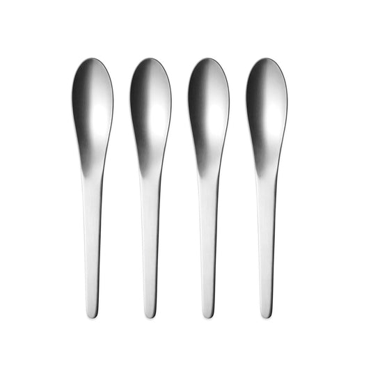 Georg Jensen Arne Jacobsen teaspoon large 4-pack