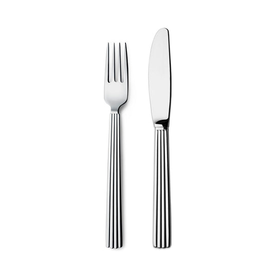 Georg Jensen Bernadotte dessertbestick 8 delar