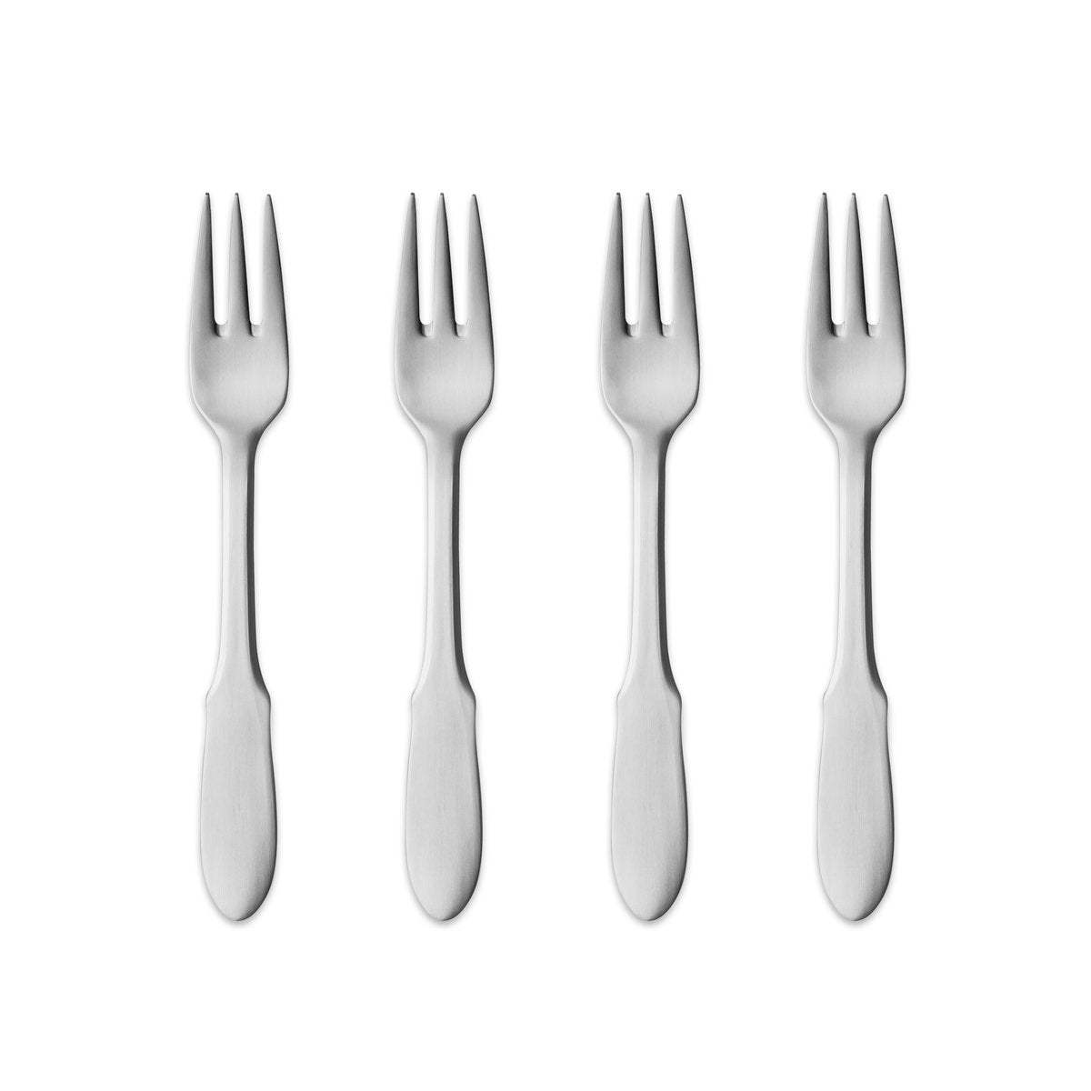 Georg Jensen Mitra Tortengabel matt 4er Pack