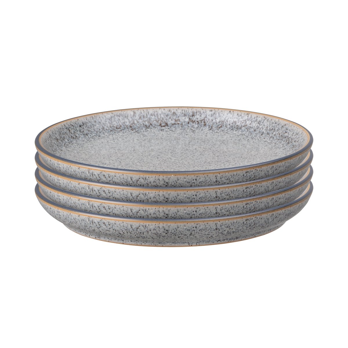 Denby Studio Grey Teller 21cm 4er Pack Granite