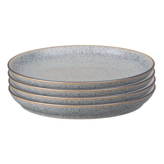 Denby Studio Grey coupe Teller 26cm 4er Pack Granite