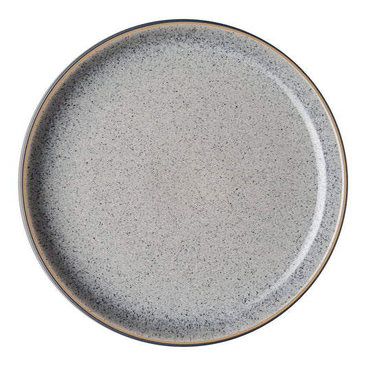 Denby Studio Grey coupe tallrik 26 cm Granite