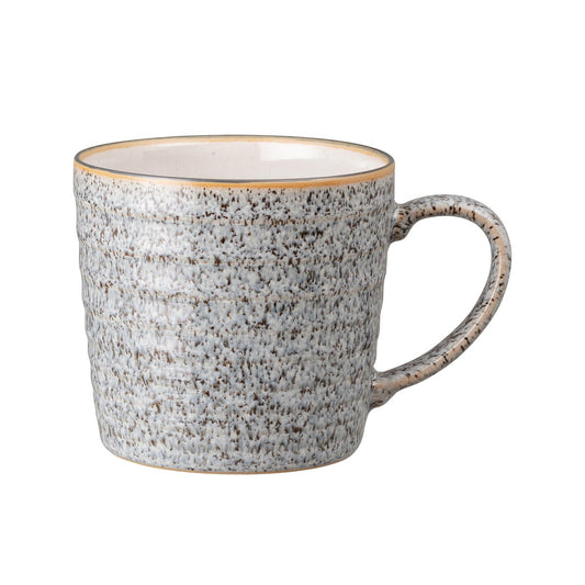 Denby Studio Grey Tasse geriffelt 40cl Granite