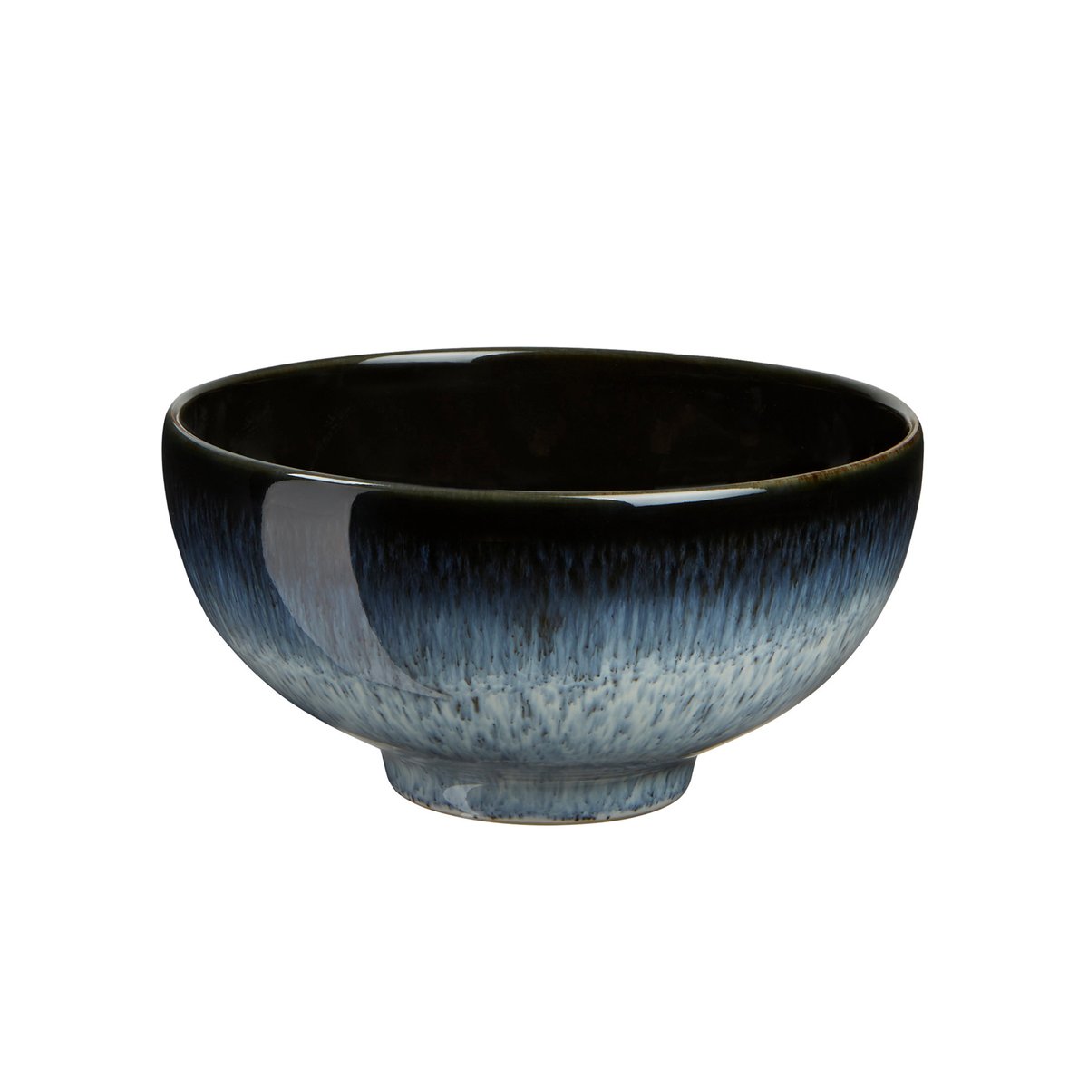 Denby Halo Reisschale 13cm Blau-grau-schwarz