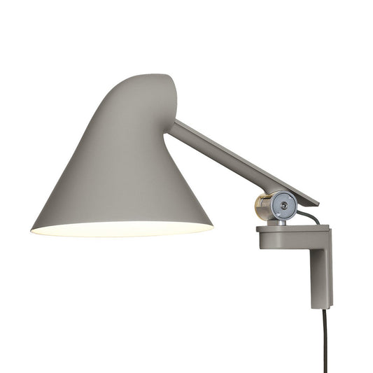 Louis Poulsen NJP wall lamp short arm Light grey