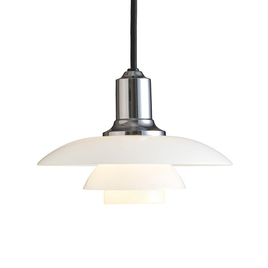 Louis Poulsen PH 2/1 pendant lamp Chromed high gloss