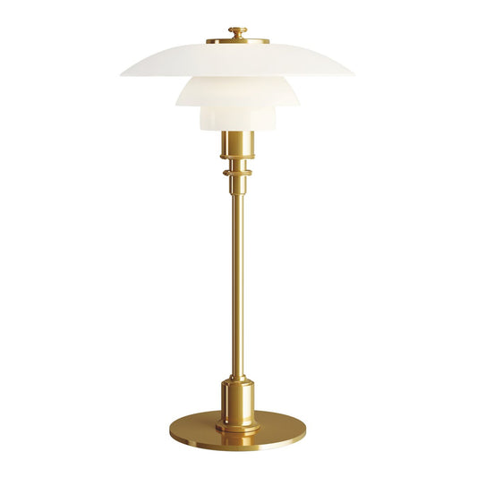 Louis Poulsen PH 2/1 table lamp Brass