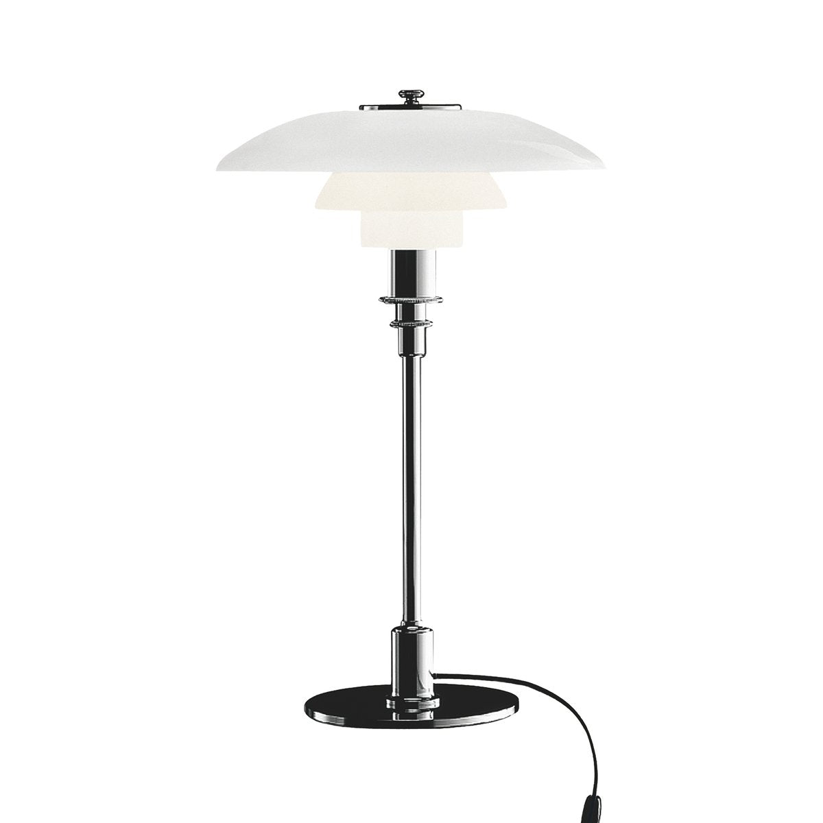 Louis Poulsen PH 3/2 table lamp Chome