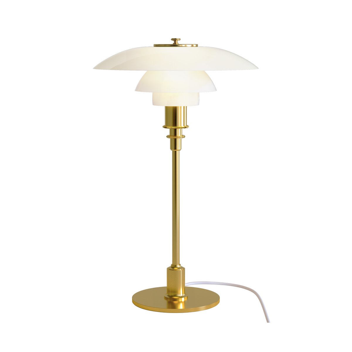 Louis Poulsen PH 3/2 table lamp Brass