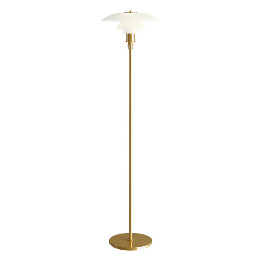 Louis Poulsen PH 3½-2½ floor lamp Brass