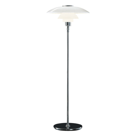 Louis Poulsen PH 4½-3½ floor lamp Chome