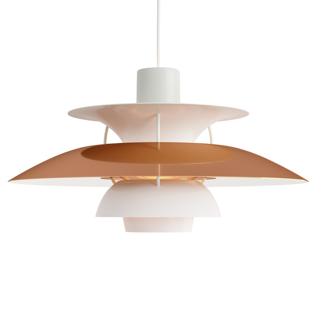 Louis Poulsen PH 5 pendant lamp Copper