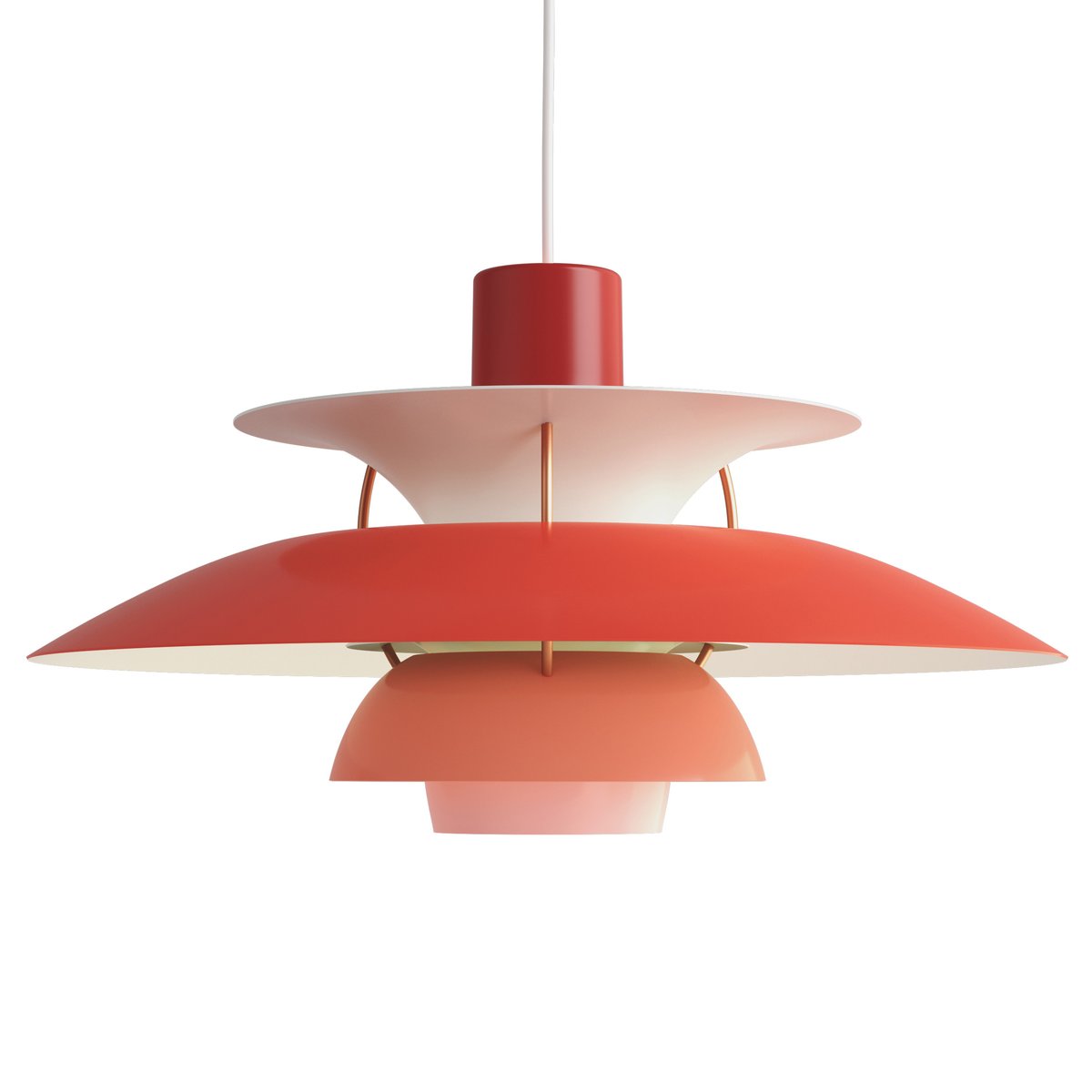 Louis Poulsen PH 5 pendant lamp Red