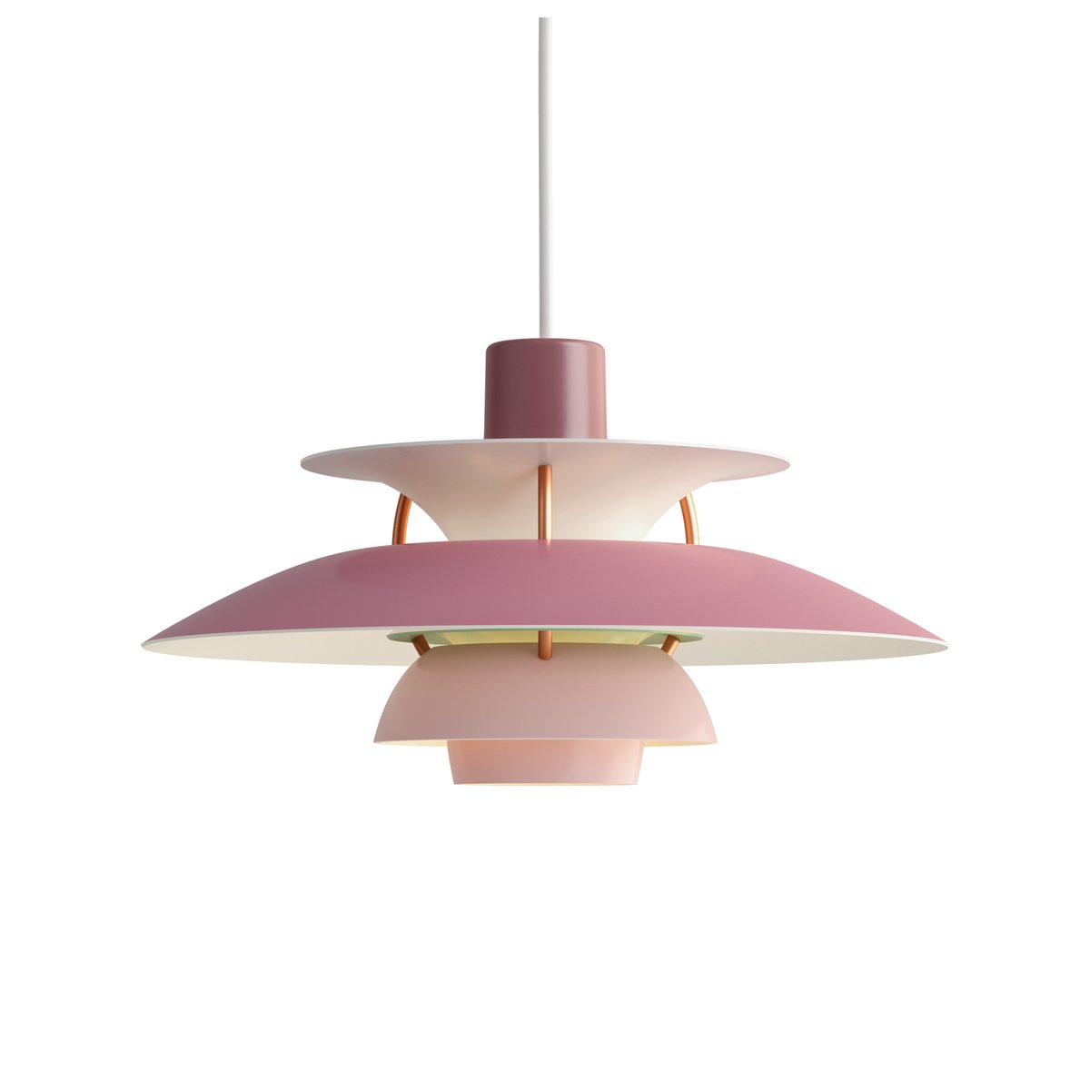 Louis Poulsen PH 5 MINI Pendelleuchte Rosa