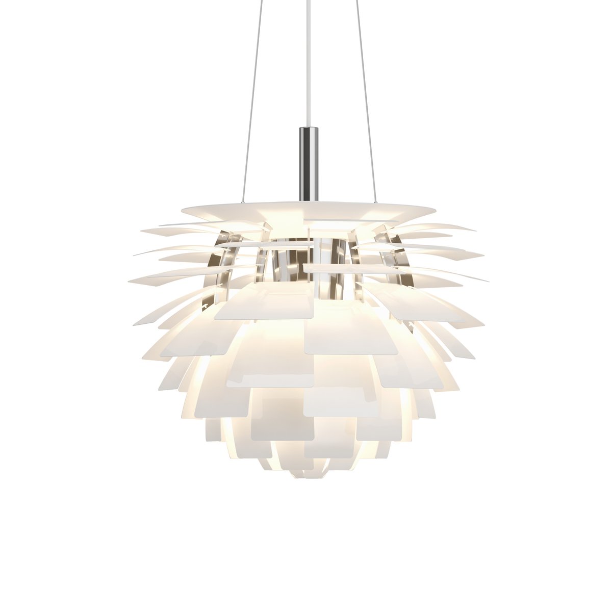 Louis Poulsen PH Artichoke pendant lamp Ø48 cm White