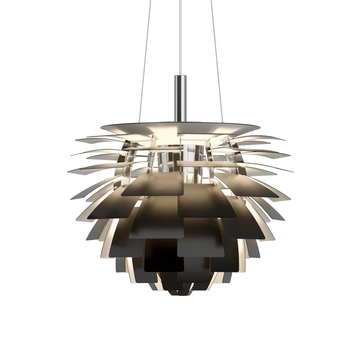 Louis Poulsen PH Artichoke pendant lamp Ø48 cm Black