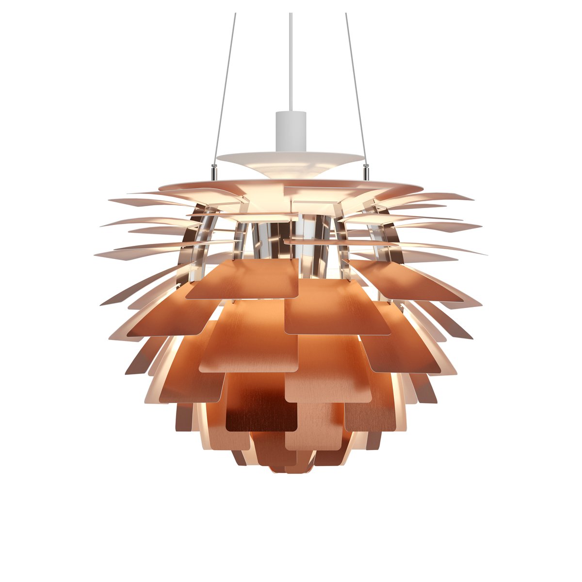 Louis Poulsen PH Artichoke pendant lamp Ø60 cm Copper