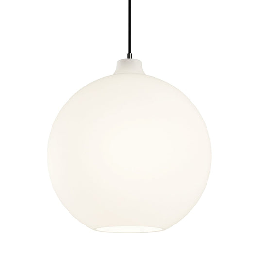 Louis Poulsen Wohlert pendant lamp Ø30 cm White opal glass