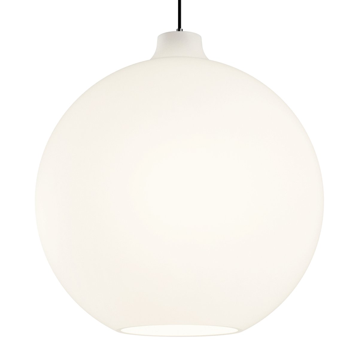 Louis Poulsen Wohlert pendant lamp Ø40 cm White opal glass