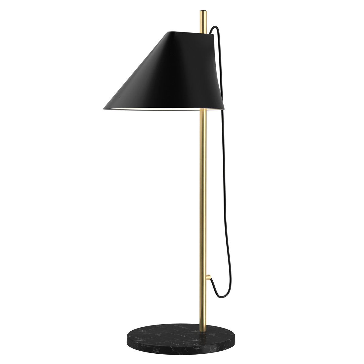 Louis Poulsen Yuh table lamp Black-brass