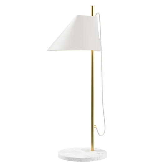 Louis Poulsen Yuh table lamp White-brass