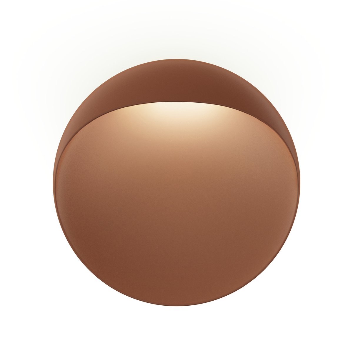 Louis Poulsen Flindt wall lamp Ø20 cm Corten