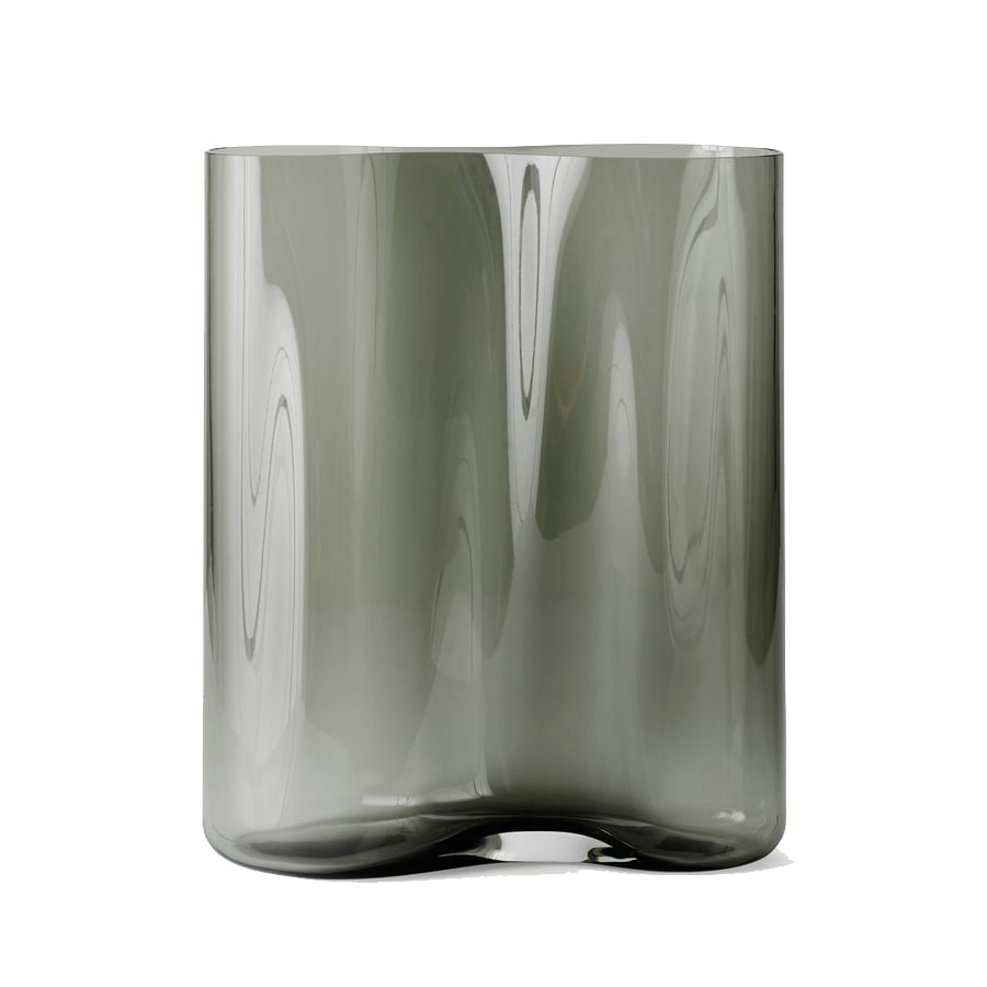 Audo Copenhagen Aer Vase 33cm Smoke