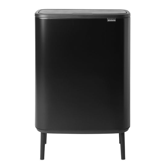 Brabantia Bo touch bin high 60 L Matt schwarz