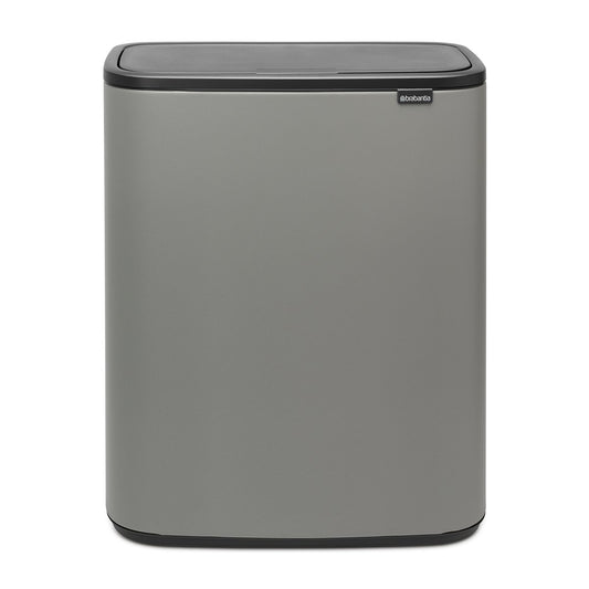 Brabantia Bo touch bin 2 x 30 L Mineral concrete grey