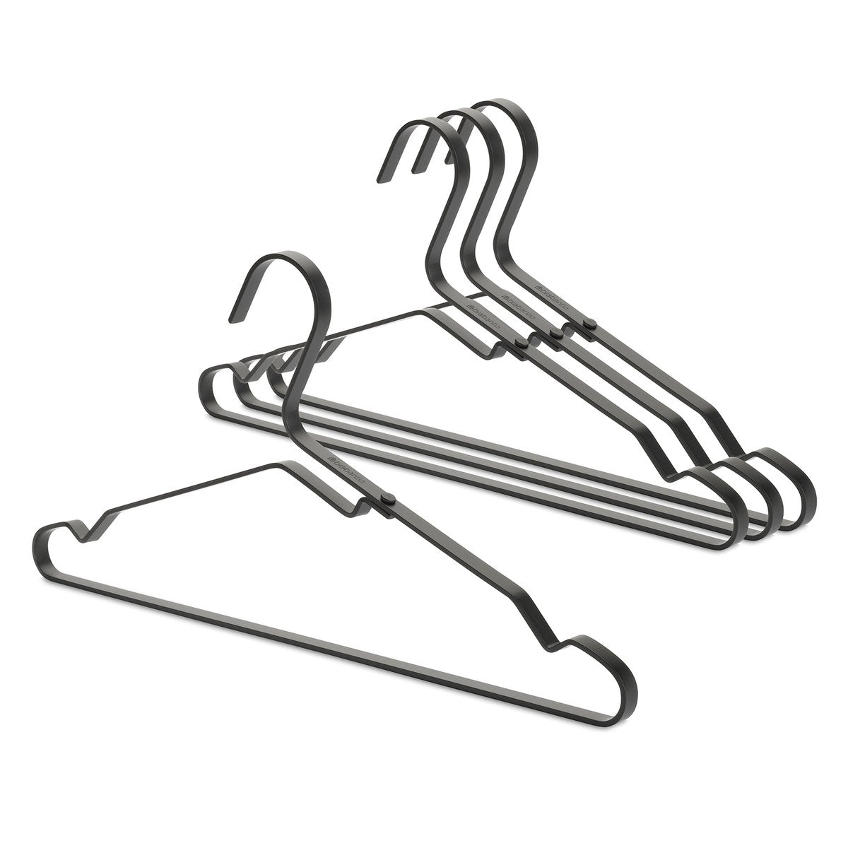 Brabantia Linn hanger 4-pack Black