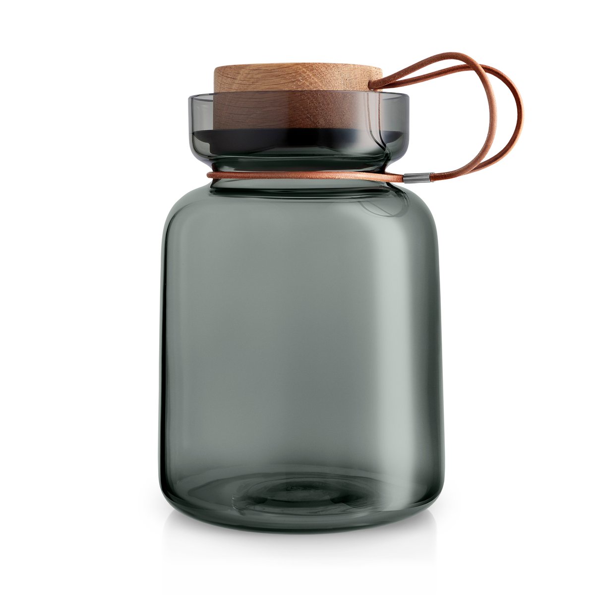 Eva Solo Silhouette storage jar smokey grey 1.5 l