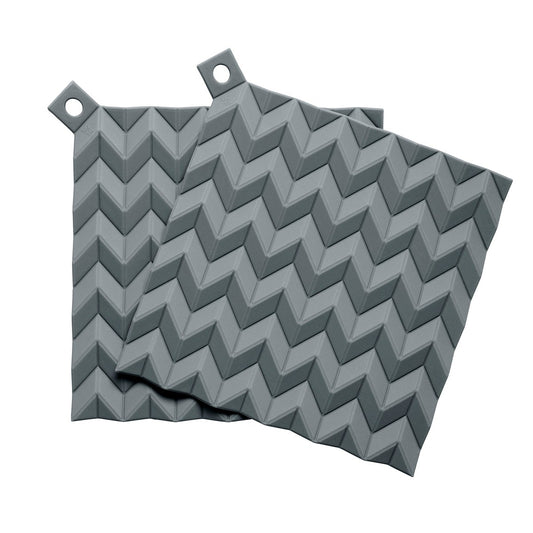 RIG-TIG HOLD-ON oven mitt 2-pack Grey