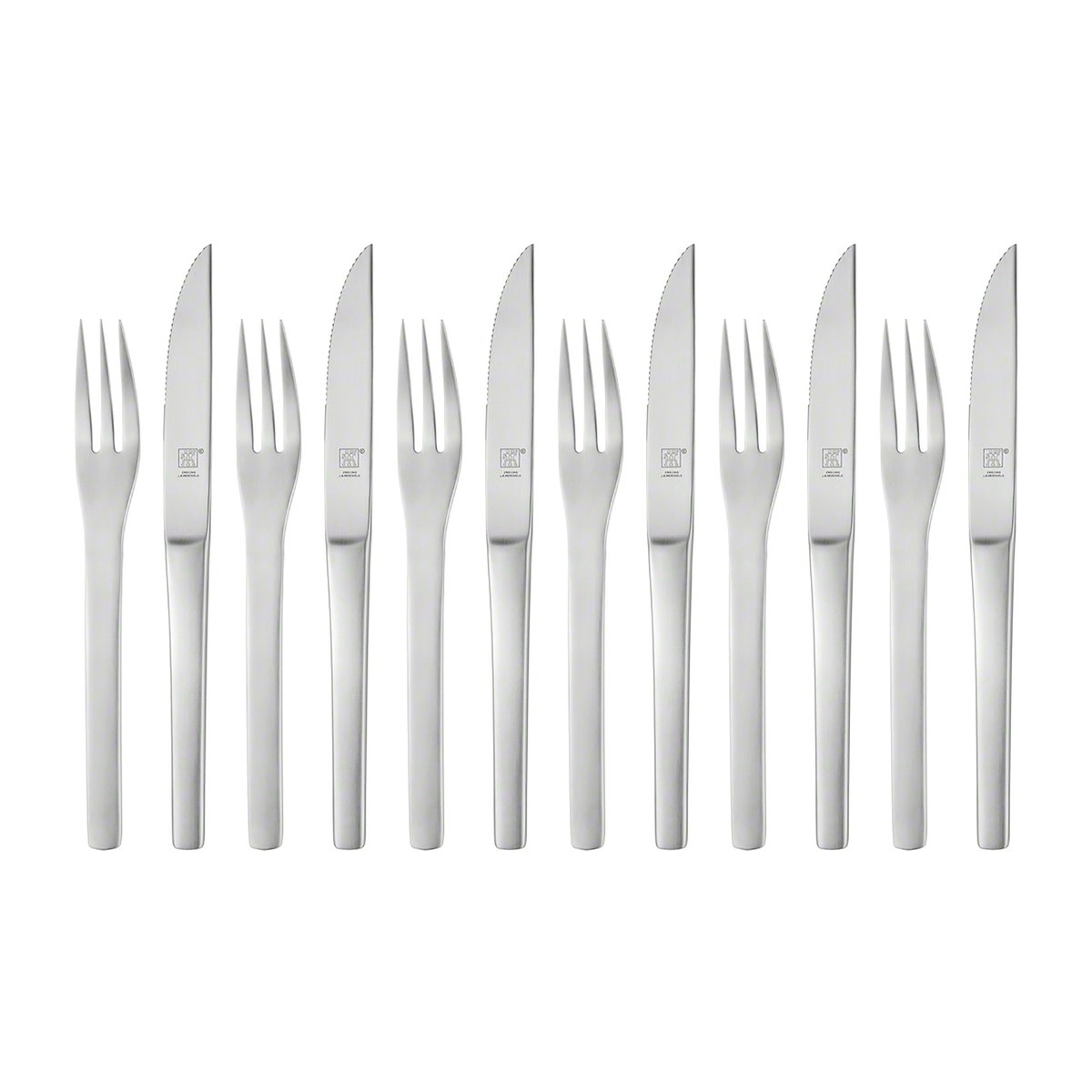 Zwilling Zwilling Melbourne BBQ cutlery 12 pcs matt stainless steel