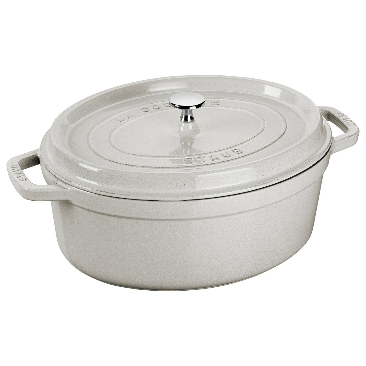 STAUB Staub White Truffle Topf oval 5,5 l