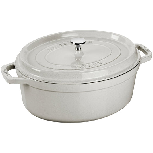 STAUB Staub White Truffle gryta oval 8 l