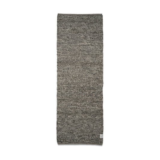 Classic Collection Merino Wollteppich 80 x 250cm Grau